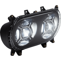 CUSTOM DYNAMICS LED Headlight Black Road Glide CDRGHB