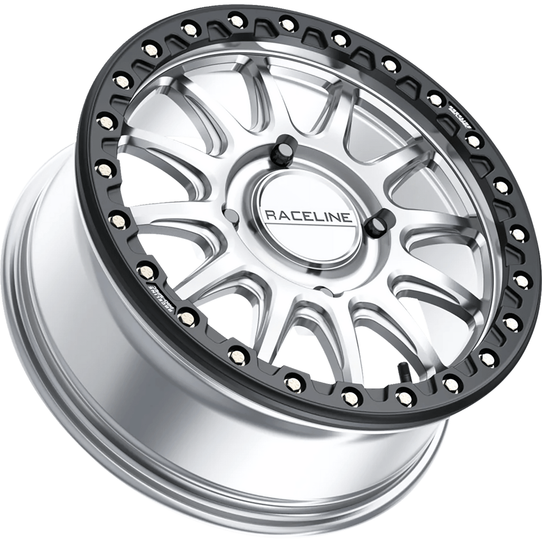 RACELINE WHEELS Wheel Alpha Front/Rear Hyper Silver/with Black Ring 17x7 5/114.3 +25 mm A14SB77012+25