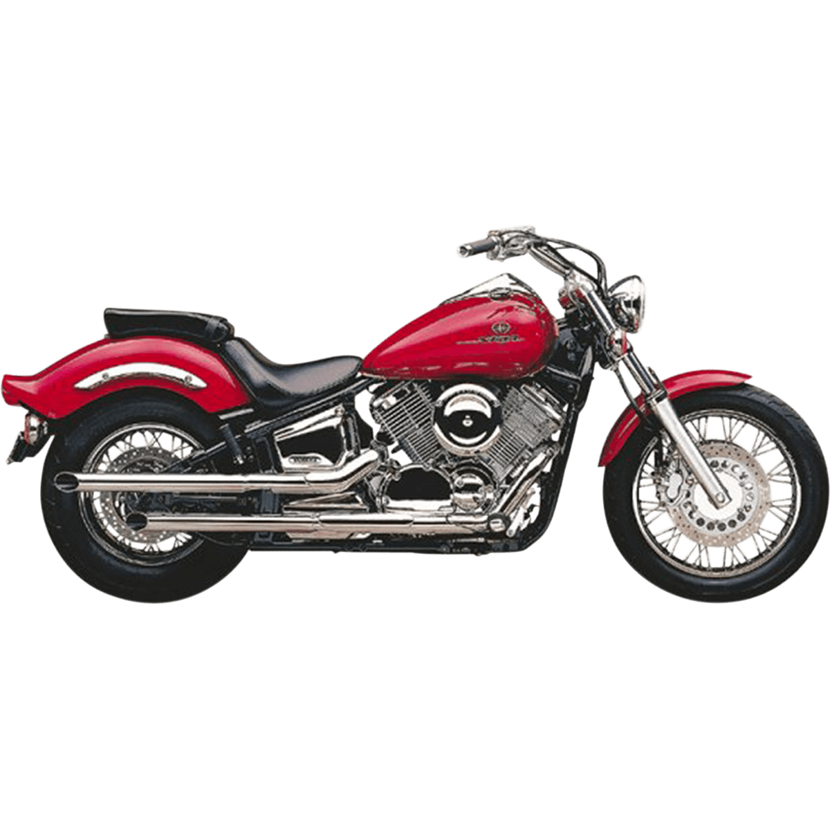 COBRA Drag Mufflers Chrome V-Star 1100 2267