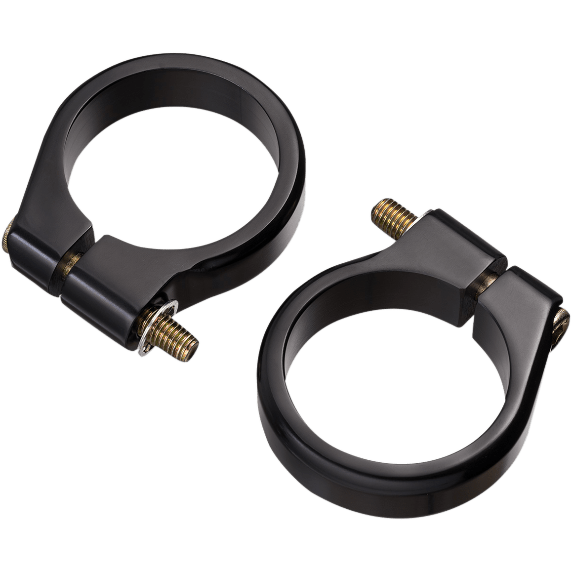 JOKER MACHINE Fork Tube Signal Clamps 49 mm Black 052133B