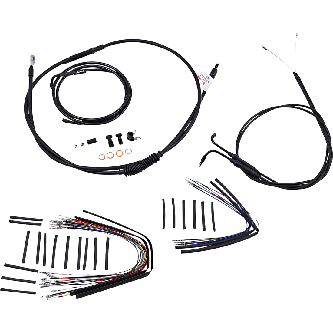 BURLY BRAND Control Kit 18" Ape Hanger Handlebars B301020