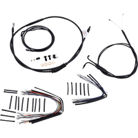 BURLY BRAND Control Kit 18" Ape Hanger Handlebars B301020