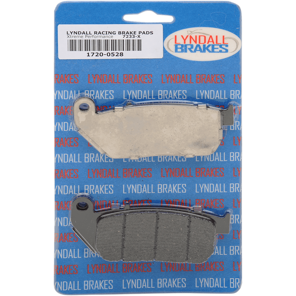 LYNDALL RACING BRAKES LLC X-Treme Brake Pads Sportster 7233X