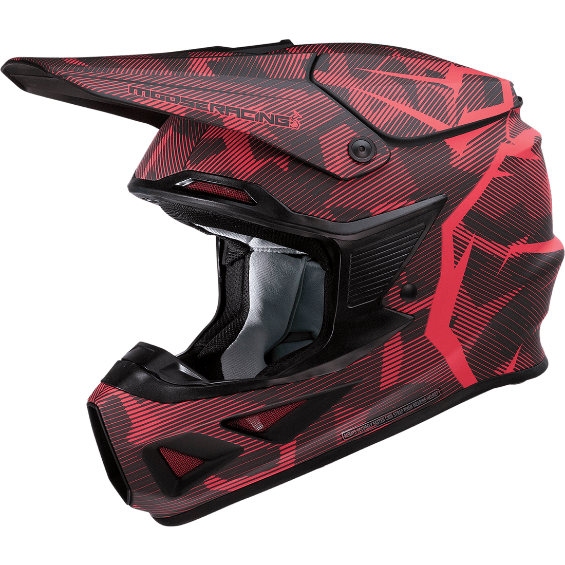 MOOSE RACING F.I. Helmet Agroid Camo MIPS® Red/Black Large 01107762