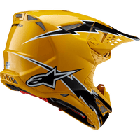 ALPINESTARS Supertech M10 Helmet Ampress MIPS® Gloss Black/Yellow 2XL 830082314142X