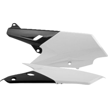 POLISPORT Side Panels OEM White/Black YZF 250/450 | WRF 250/450