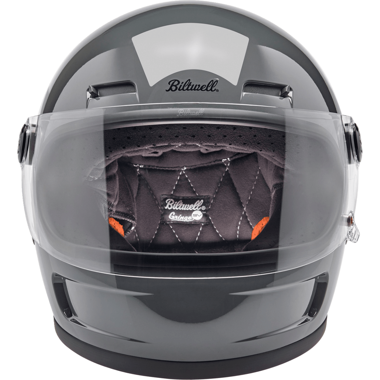 BILTWELL Gringo SV Helmet Gloss Storm Gray Medium 1006109503