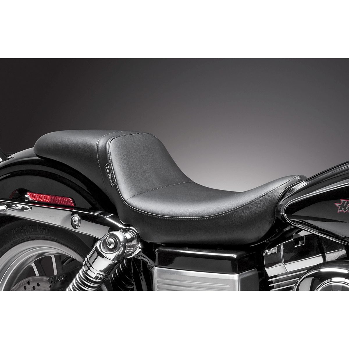 LE PERA Daytona Daddy Long Legs Seat Black Dyna '06-'17 LK510DL