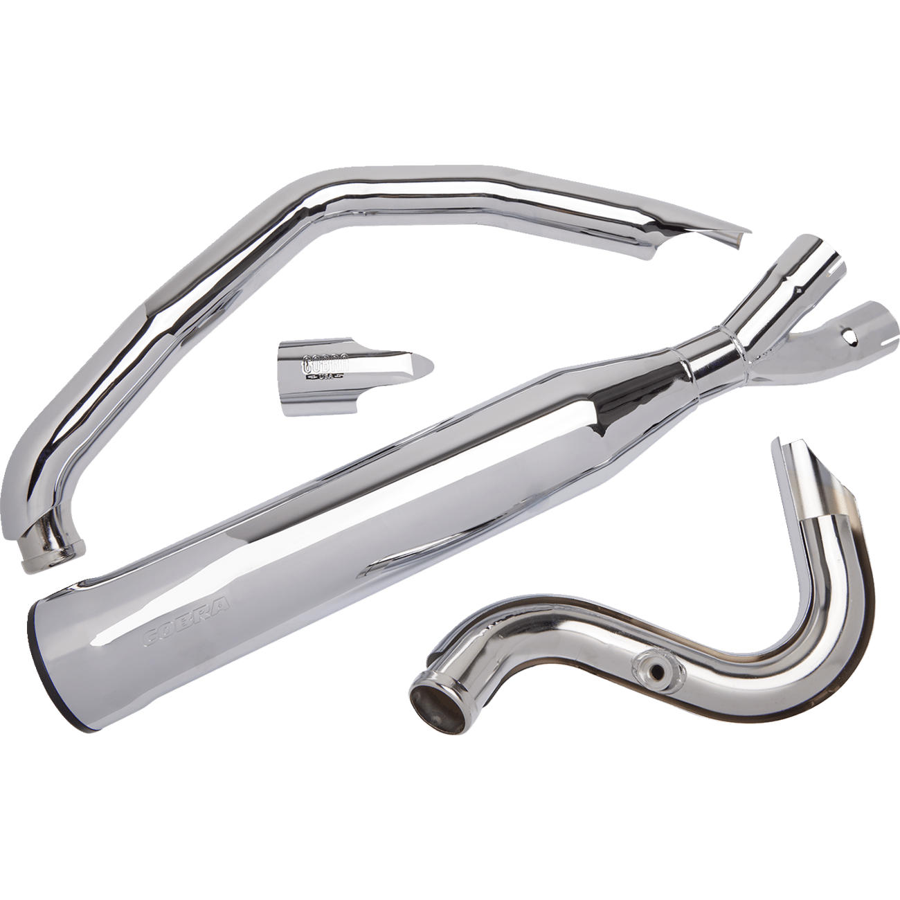 COBRA Power Pro RPT Exhaust Chrome '12-'17 Dyna 6468