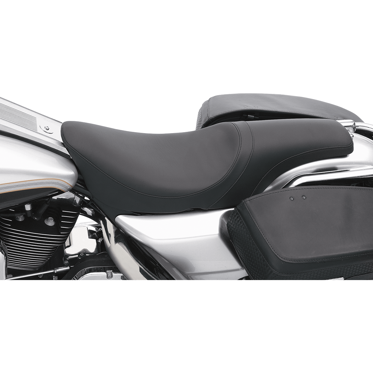 DRAG SPECIALTIES Predator Seat Smooth FLHR/FLHX '97-'07