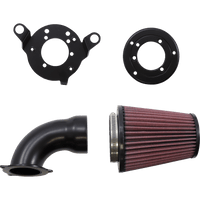 COBRA Cone Air Intake Black Twin Cam 606010206BSB