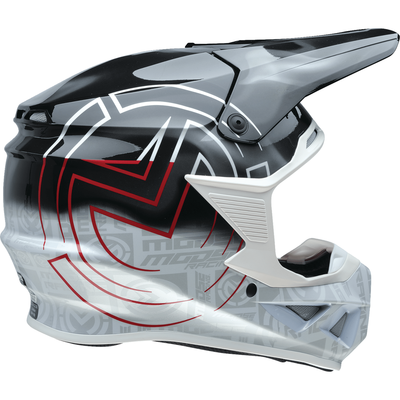 MOOSE RACING F.I. 2.0 Helmet Deceit MIPS® Black/Red Small