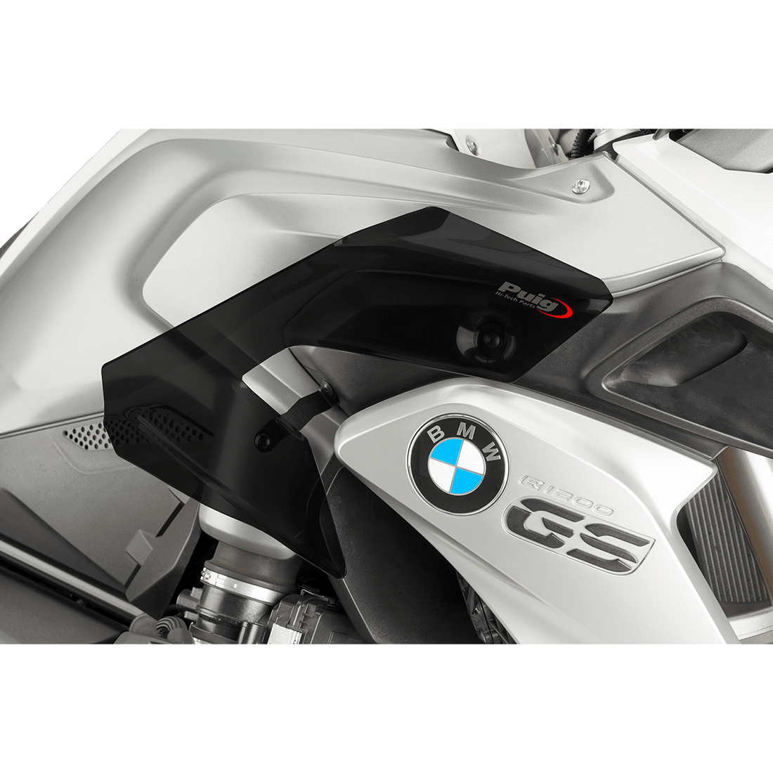 PUIG HI-TECH PARTS Lower Wind Deflectors Dark Smoke R1200GS