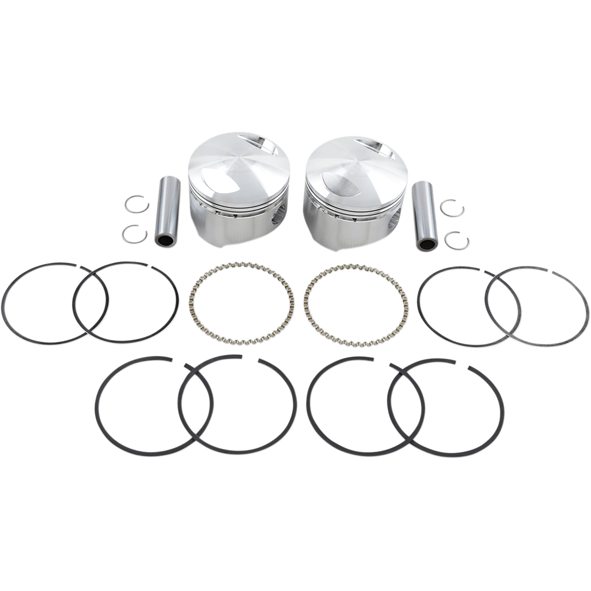 WISECO Piston Kit +0.030" 80" Big Twin 1340 cc