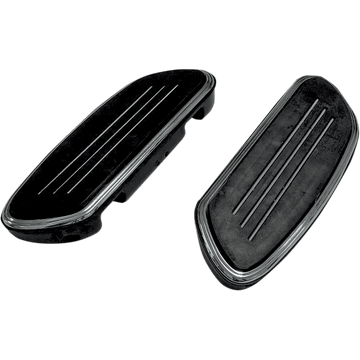 DRAG SPECIALTIES Sweeper Floorboards Passenger Black FL