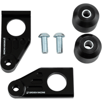 DRIVEN RACING Axle Block Sliders Yamaha Black DRAX118BK