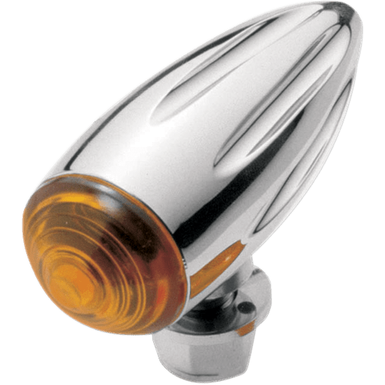 PRO-ONE PERF.MFG. Bullet Marker Light Chrome/Ball-Milled