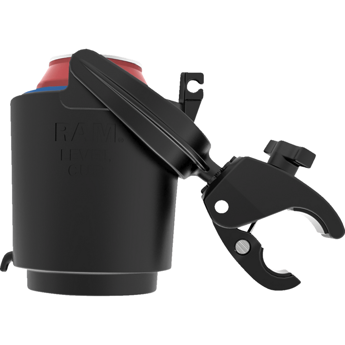 RAM MOUNTS Drink Holder Kit Tough-Claw™ Mount w/ Level Cup™