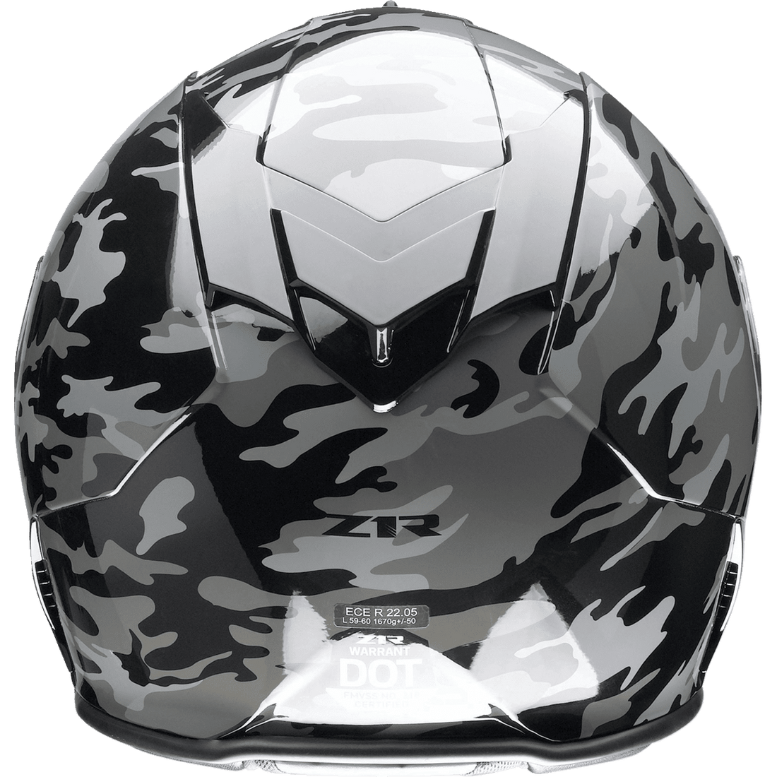 Z1R Warrant Helmet Camo Black/Gray Large