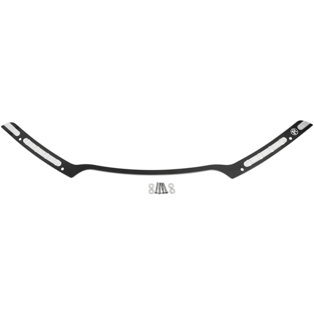 PERFORMANCE MACHINE PM Windshield Trim Hole Shot Contrast Cut FLTR '15-'21 02092018HSTBM