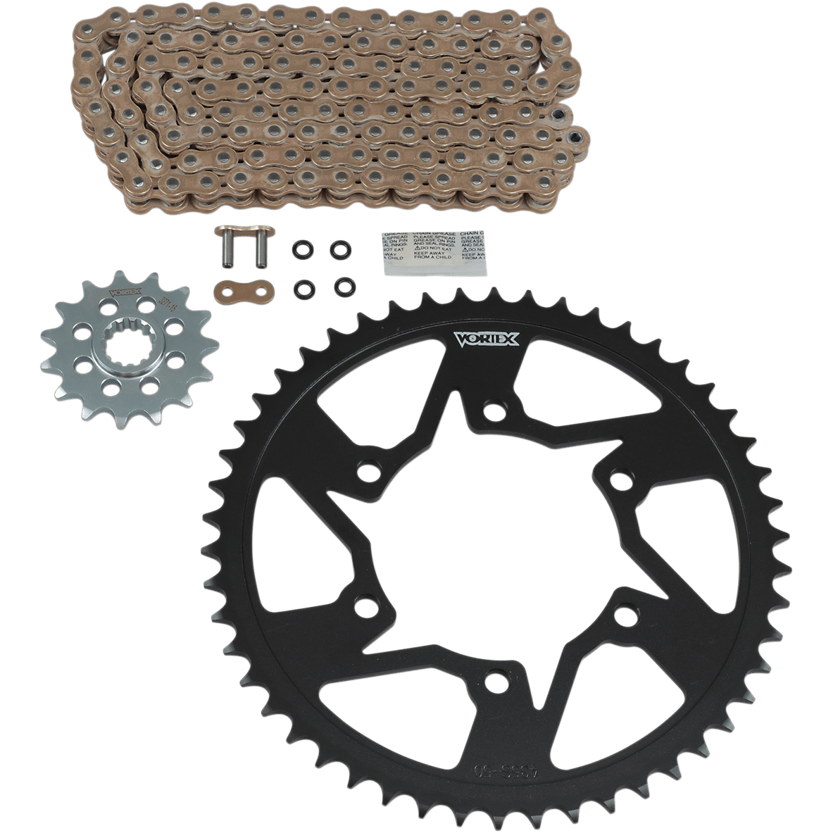 VORTEX Steel Chain Kit Gold CKG6317