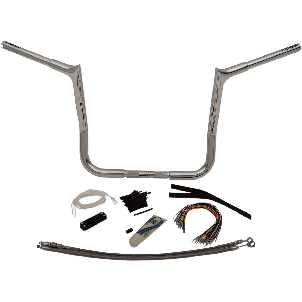 FAT BAGGERS INC. Handlebar Kit Pointed Top 14" Chrome 909114