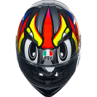 AGV K3 Helmet Birdy 2.0 Gray/Yellow/Red Large 2118381004012L