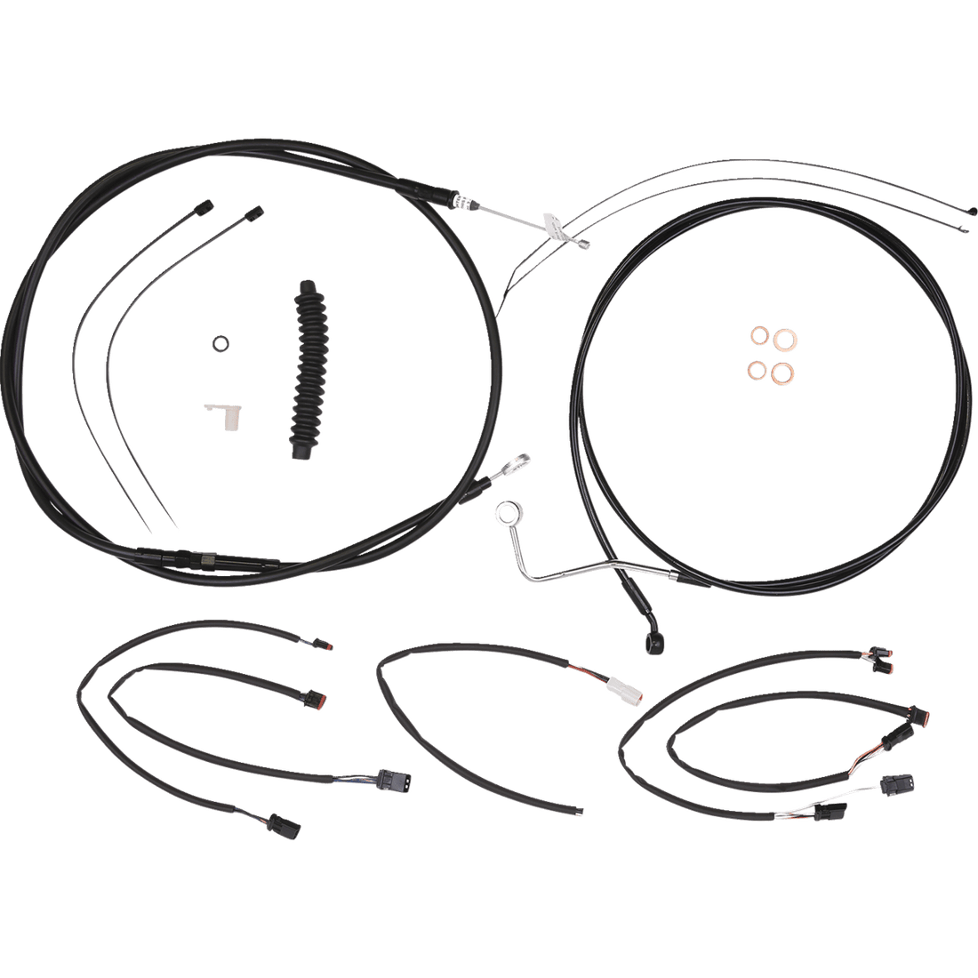 MAGNUM SHIELDING Control Cable Kit XR Black 4861021