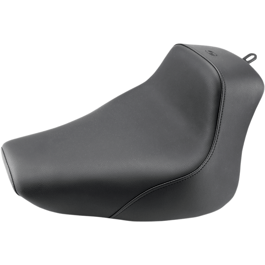 SADDLEMEN Heels Down Solo Seat Without Backrest Plain Black 800010021