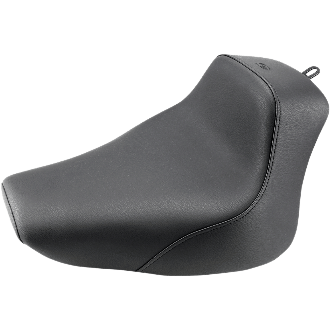 SADDLEMEN Heels Down Solo Seat Without Backrest Plain Black 800010021