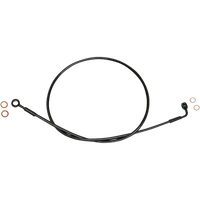 MAGNUM SHIELDING Brake Line EZ Align Stainless Steel Black SBB060449