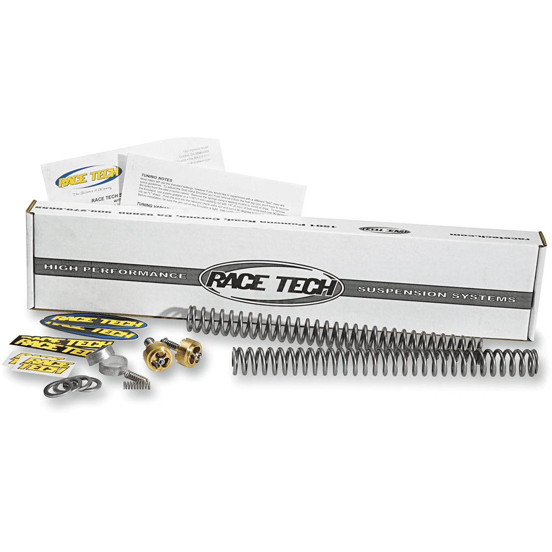 RACE TECH Complete Front End Suspension Kit 0.85 kg/mm Spring FLEK S3585