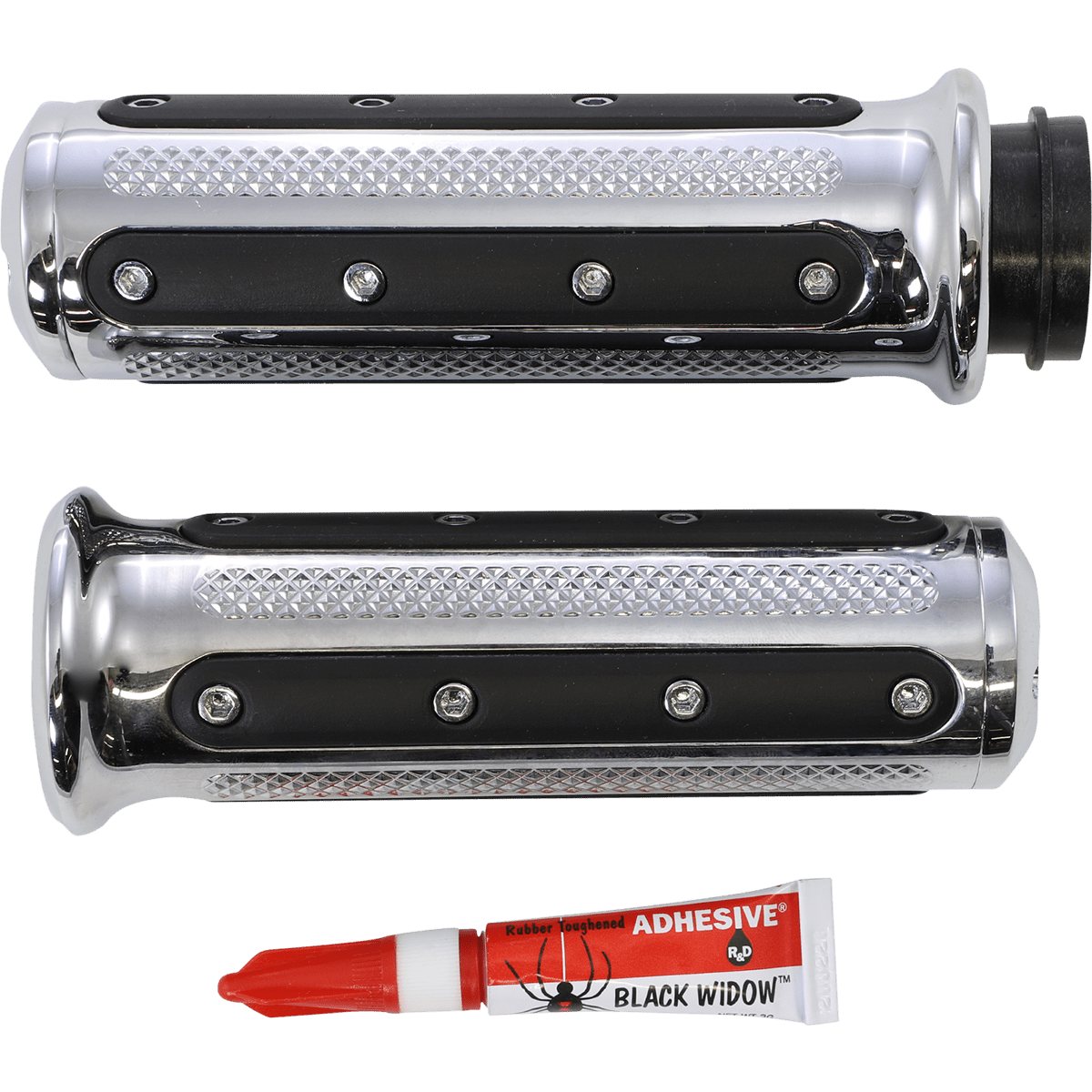 KURYAKYN Grips Heavy Industries TBW Chrome