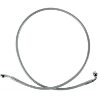 DRAG SPECIALTIES Brake Line Front (Upper) Stainless Steel