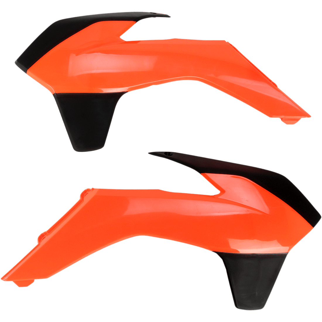 ACERBIS Radiator Shrouds Fluorescent Orange/Black