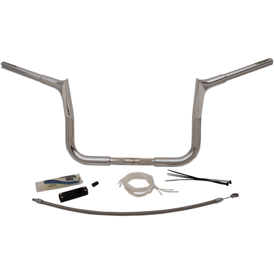 FAT BAGGERS INC. Handlebar Kit Pointed Top 10" Chrome 909110