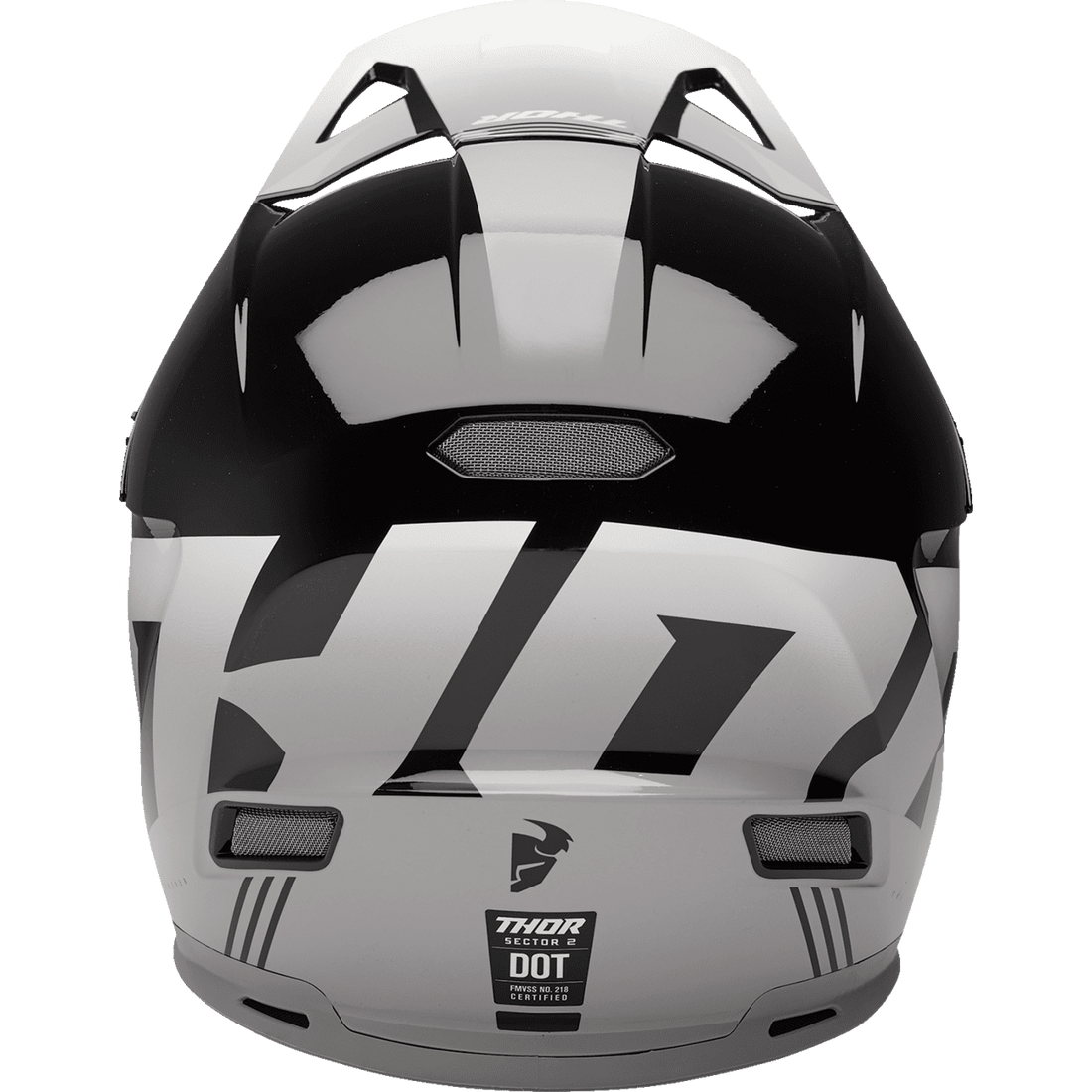 THOR Sector 2 Helmet Carve Black/White Large