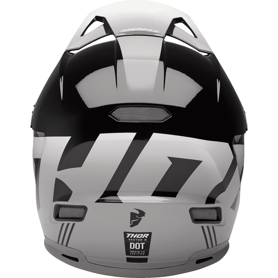 THOR Sector 2 Helmet Carve Black/White Small