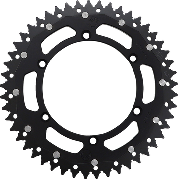 MOOSE RACING Dual Sprocket Black 49 Tooth