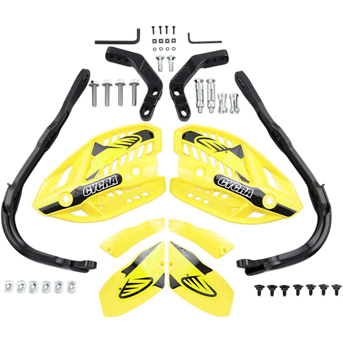 CYCRA Handguards HCM 7/8" Husqvarna Yellow 1CYC750556HCM