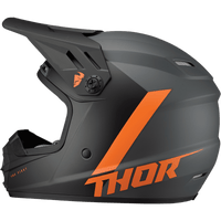 THOR Youth Sector Helmet Chev Charcoal/Orange Small