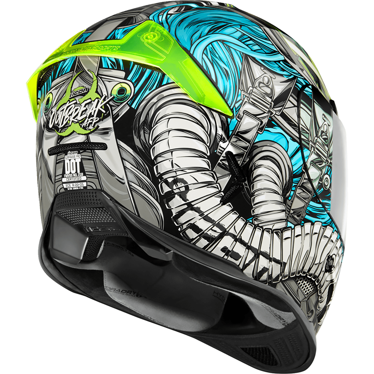 ICON Airframe Pro™ Helmet Outbreak Blue Small