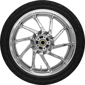 COASTAL MOTO Hurricane Rear Wheel Chrome (18") | Dunlop Tire (180/55B18)