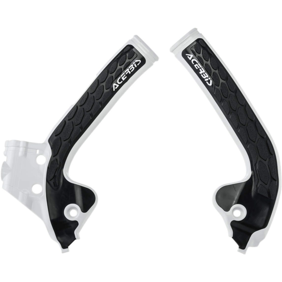 ACERBIS X-Grip Frame Guards White/Black Gas Gas | Husqvarna | KTM