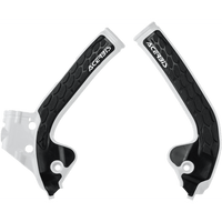 ACERBIS X-Grip Frame Guards White/Black Gas Gas | Husqvarna | KTM