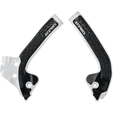 ACERBIS X-Grip Frame Guards White/Black Gas Gas | Husqvarna | KTM