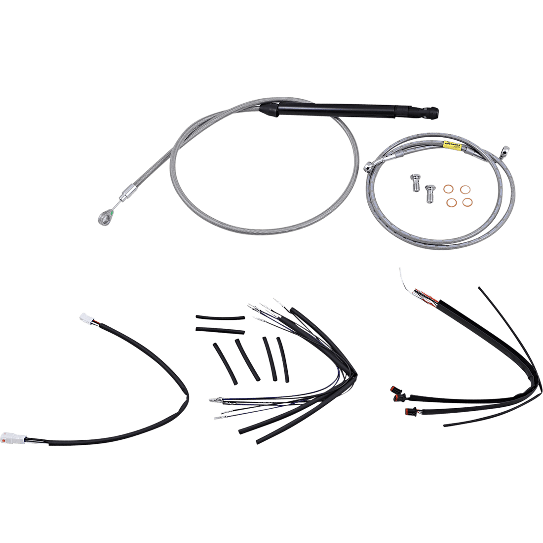 BURLY BRAND Control Kit 16" Gorilla Handlebars Stainless B301250