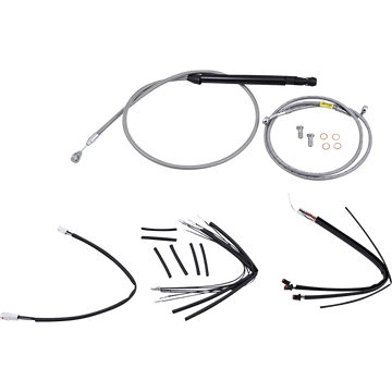 BURLY BRAND Control Kit 18" Gorilla Handlebars Stainless B301251