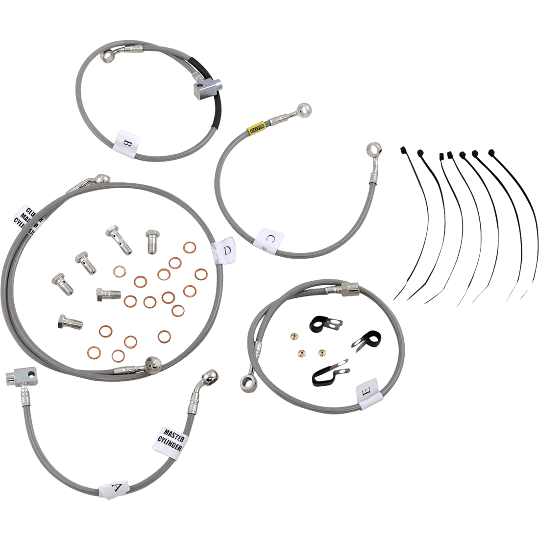 GALFER Brake Line Stainless Steel FK003D7995