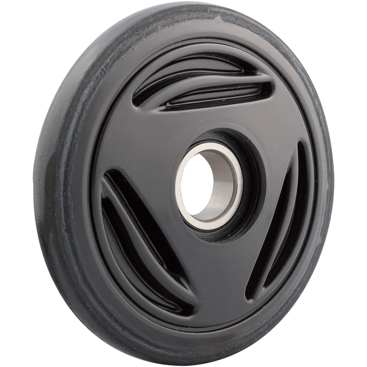 KIMPEX Idler Wheel with Bearing 6205-2RS Black Group 135 mm OD x 1" ID